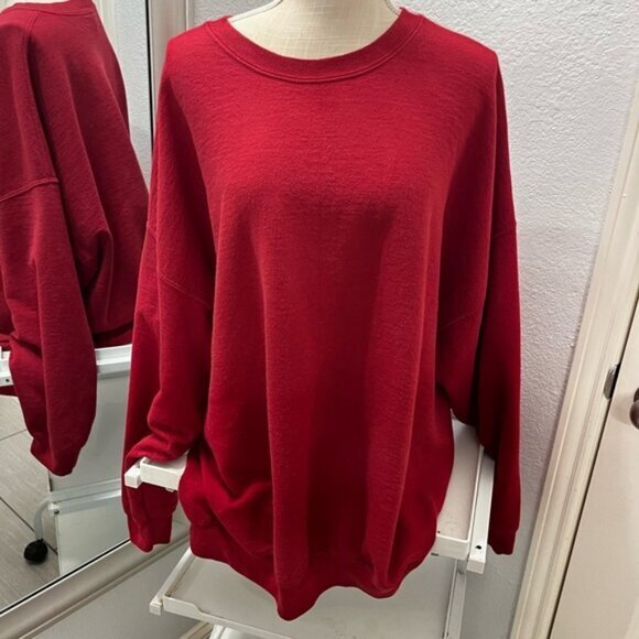 Classic Red Women's Sweater - Picture 1 of 3